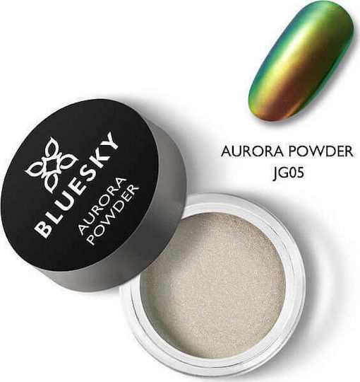 Bluesky Chrome Powder Dekopulver für Nägel Nagel