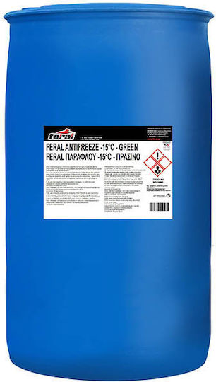 Feral Ready for Use Engine Coolant for Car -15°C/+106°C Green 200lt