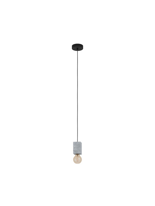 Eglo Prestwick Pendant Light Single-Light for Socket E27 Black