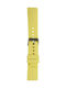 Tzevelion S05 Rubber Strap Yellow 24mm