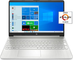 HP 15-ef1001wm 15.6" (Athlon-Argintiu 3050U/4GB/128GB)