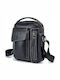 DJB 037 Leather Men's Bag Shoulder / Crossbody Black