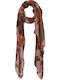 Desigual Camo Amore Women's Scarf Brown