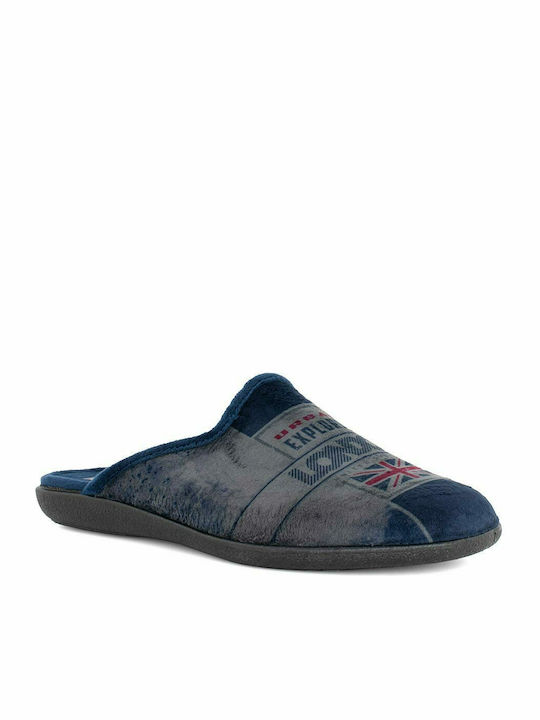 FAME Men's Slipper Blue