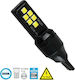 GloboStar Lampen Auto T15 / W16W Canbus LED 6000K Kaltes Weiß 12V 8W 1Stück
