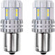 AMiO Λάμπες Αυτοκινήτου R10W / R5W Canbus LED 6000K Ψυχρό Λευκό 12-24V 6.48W 2τμχ