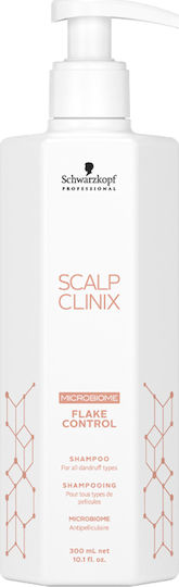 Schwarzkopf Scalp Clinix Flake Control Σαμπουάν Kατά της Πιτυρίδας & της Ξηροδερμίας για Όλους τους Τύπους Μαλλιών 300ml