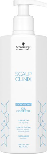 Schwarzkopf Scalp Clinix Oil Control Shampoos Reconstruction/Nourishment for All Hair Types 300ml