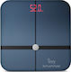 Izzy SmartApp IZ-7005 Smart Bathroom Scale with Body Fat Counter & Bluetooth Navy Blue