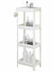 Ankor Floor Bathroom Shelf Plastic with 4 Shelves 35.5x23x100cm