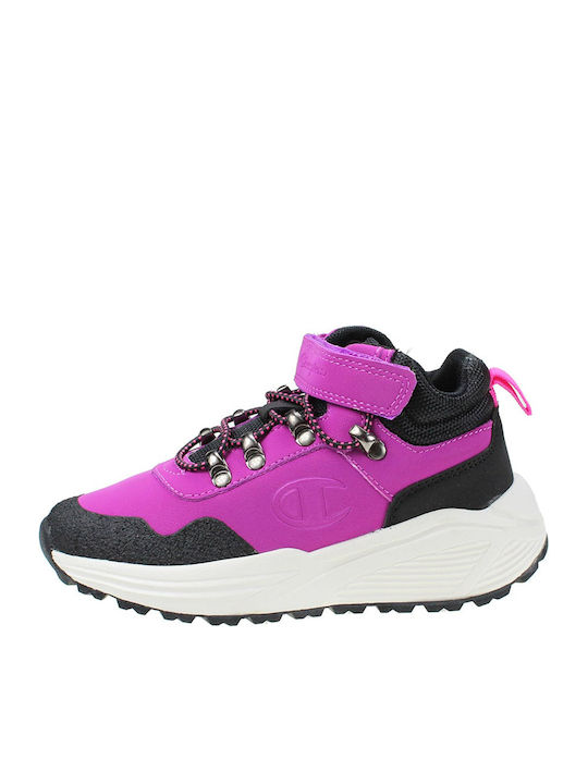 Climb Kinder Sneakers Hoch mit Klettverschluss Lila