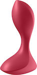 Satisfyer Backdoor Lover Butt Plug Red