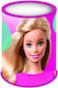 Метална Поставка за моливи Barbie в Розов Цвят