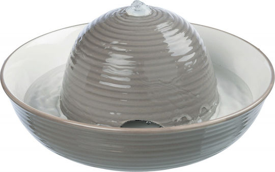 Trixie Vital Flow Automatic Ceramic Water Fountain for Dog and Cat 1.5L 28x12cm 2 Pieces