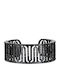 Karl Lagerfeld Bracelet Handcuffs Black Deco Cuff made of Steel