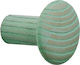 Inofix Wooden Wall Hanger Green 4x4.5x4cm