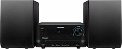 Blaupunkt Ηχοσύστημα 2.0 MS14BT 15W με CD / Digital Media Player και Bluetooth Μαύρο