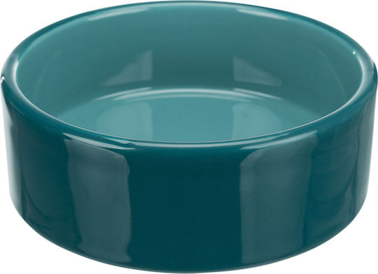 Trixie Keramik Schalen Futter & Wasser für Hund & Katze 300ml 12cm in Hellblau Farbe