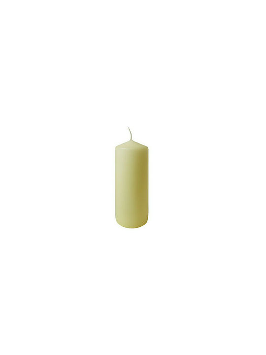 Atmosphera Decorative Candle Ecru 8x20cm 1pcs