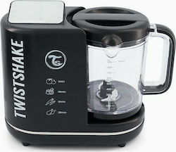 Twistshake 78525 Βρεφικός Ατμομάγειρας με Μπλέντερ 0.9lt Black