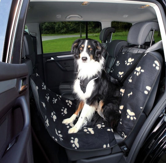 Trixie Seat Cover Car for Dog 1.4x1.45m Black / Beige Black