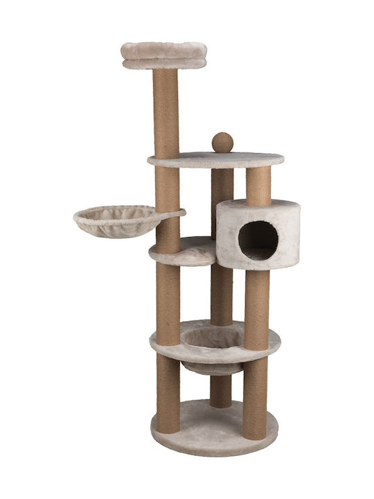 Trixie Nigella Cat Scratching Post Cat Trees Gray 60x60x177cm. 44429