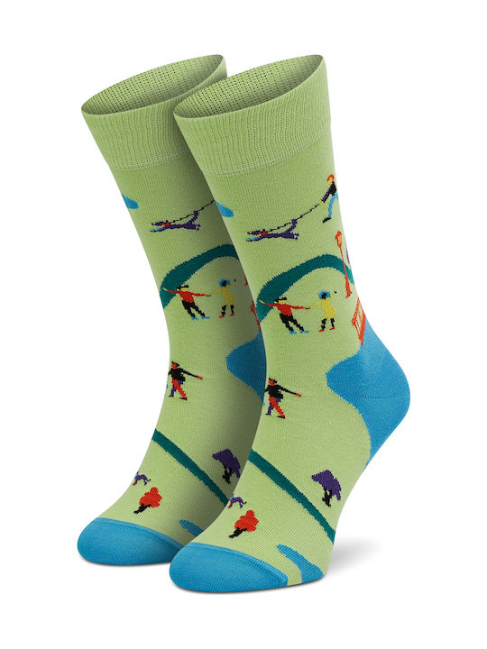 Happy Socks Walk In The Park Patterned Socks Green