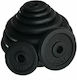 TRD Fitness Scheibenset Metall 1 x 15kg Ø29mm