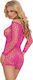Softline Sweetheart Rochie Sexy Neon Pink 55766...