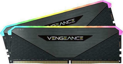 Corsair Vengeance RGB RT 64GB DDR4 RAM with 2 Modules (2x32GB) and 3600 Speed for Desktop