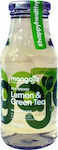 Mangajo Φιάλη Ice Tea Με Λεμόνι Και Πράσινο Τσάι Χωρίς Ανθρακικό Χωρίς Ζάχαρη 250ml