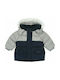 Chicco Kids Quilted Jacket short Hooded Blue 87619