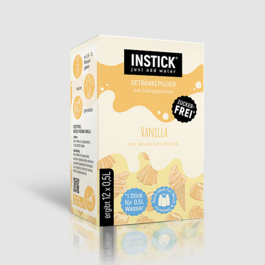 Instick Vanille Zuckerfrei 2.5gr 12Stück