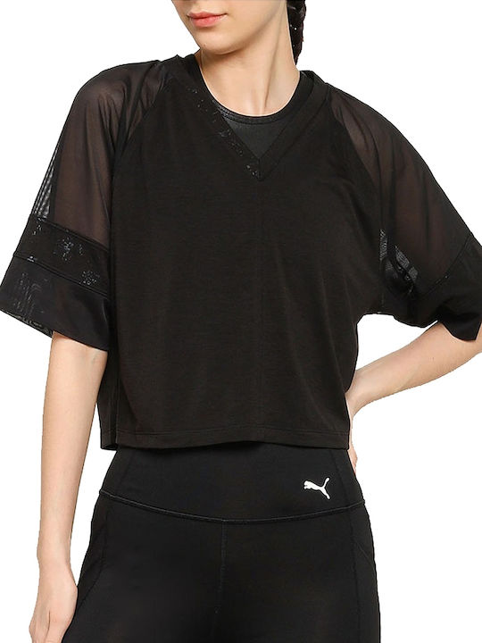 PUMA Fashion Luxe Women's Blouses Black