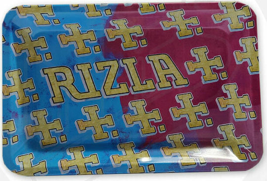 Rizla Rolling Tray Metal Multicolor Πολύχρωμο