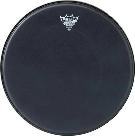 Remo Emperor Black Suede Дърмо за Ударни инструменти 12"