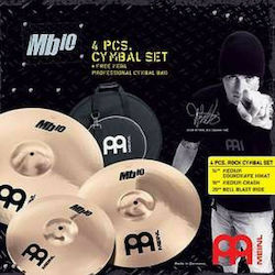 Meinl Набор чинии с Транспортен калъф MB10 (14" Hi-Hat, 18" Crash, 20" Ride) 14" 18" 20"