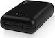 TTEC ReCharger Duo Power Bank 10000mAh 10.5W με 2 Θύρες USB-A και Θύρα USB-C Μαύρο
