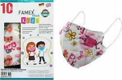 Famex Kids Mask FFP2 NR Pretty Princess 1000τμχ