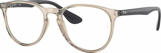 Ray Ban Erika Plastic Eyeglass Frame Beige RB7046 8138