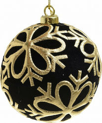 Set 2 Große Schwarze Kugel Ornamente 10cm Set 2 Große Schwarze Kugel Ornamente 10cm