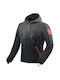 Rev'IT Quantum 2 WB Bărbătesc Geacă de motocicletă Softshell Waterproof Negru / roșu neon