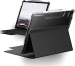 UAG U Lucent Flip Cover Piele artificială / Silicon Rezistentă Negru (iPad Pro 2021 12.9") 12294N314043