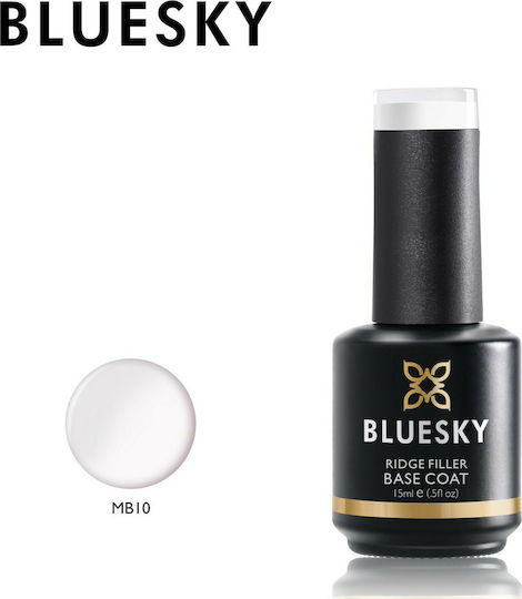 Bluesky Ridge Filler White Base Coat για Ημιμόνιμα Βερνίκια 15ml