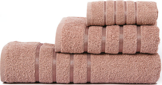 SB Home Σετ 3τμχ Dias Dusty Pink Βάρους 460gr/m²