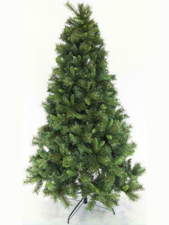 Christmas Green Tree with Metallic Base H210pcs Scotland Mixed