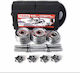 York Fitness XH-9069A Αλτήρες Σετ 2x 7.5kg σε Βαλιτσάκι