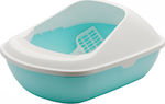 Cat Basin Light Blue L40 x W30 x H22cm