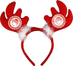 Olympiacos Fc Headband with Reindeer Pattern