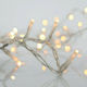 300 Lights LED 9m. x 70cm Warm White type Rain 1pcs